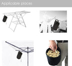 Clothespins Bag Hanging Clothesline Peg Organizer Storage Bags, Dust-proof - Image 3