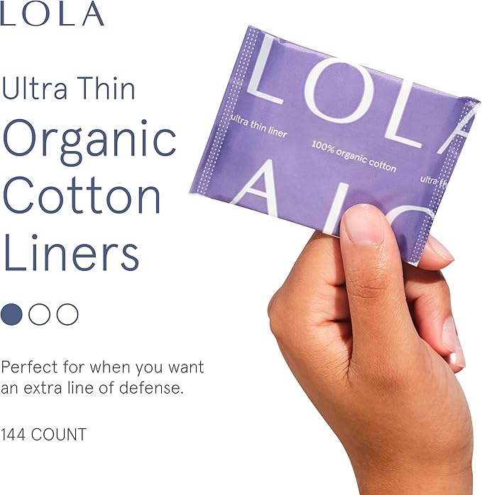 LOLA Ultra Thin Liners, Hypoallergenic Pads - Image 2