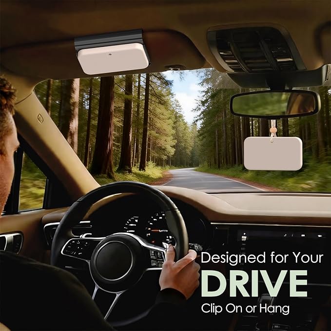 Car Air Freshener, 2-in-1 Stone Car Freshener - Image 3
