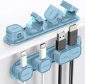 6 Pack Magnetic Cable Clips, Laitver Cord Organizer Holder Strong Adhesive Desk by Unknown