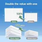 MATERN'ELLA Disposable Face Towels XL Ultra Soft Biodegradable Dry Wipes - Image 3