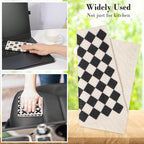 Lucomb 8 Pack Swedish Kitchen Dishcloths, Reusable Dish Cloth Paper Towels - Image 6