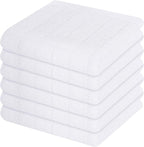 Mordimy 100% Cotton Terry Cloth Dish Cloths, Soft and Absorbent Checkered Dish by Mordimy