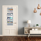 Univivi 4-Shelf Door Hanging Organizer Baby Door Storage Wall Mount Storage - Image 6