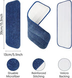 7 Count Reusable Microfiber Mop Pads - Image 4