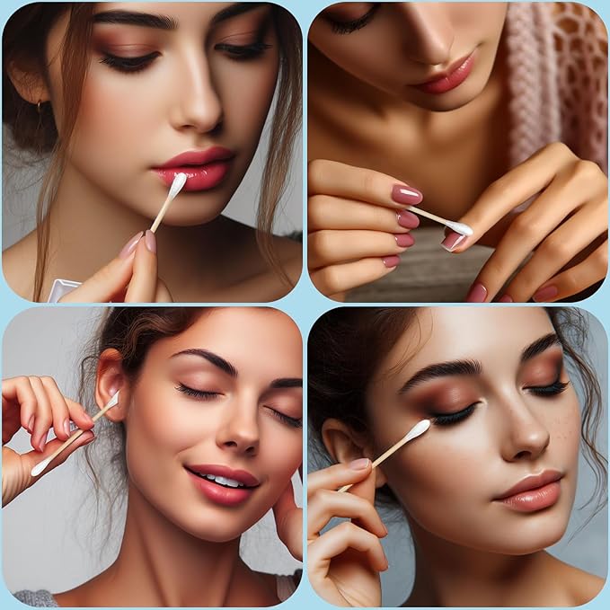 Bamboo Cotton Swabs Set - Image 7