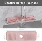 WAFT YEARN 17X5 Inch Silicone Durable Faucet Mat Kitchen Sink Splash Guard - Image 2