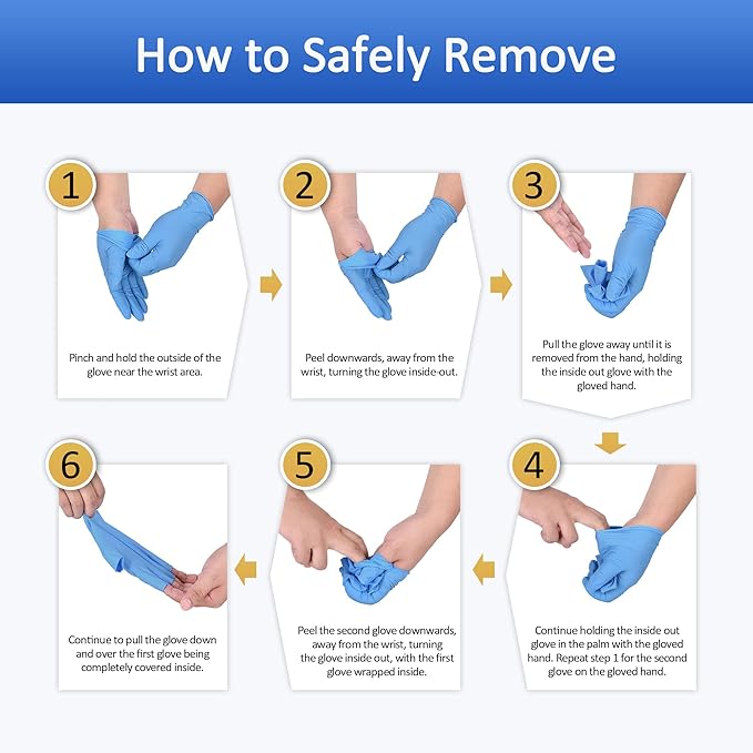 Schneider Nitrile Exam Gloves, 4 mil, Powder-Free, Latex-Free, - Image 9