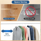 SPECILITE Wire Hangers 150 Pack, Metal Wire Clothes Hanger Bulk - Image 5