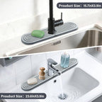 2 Set/4PCS Faucet Mat for Kitchen Sink Splash Guard Faucet Mat Absorbent - Image 7