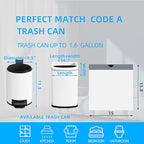120 Counts 1.6 Gallon Mini Drawstring Trash Bags, Small Garbage Bags by KSSKSS - Image 2