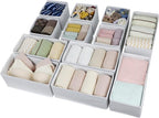 Drawer Organizer Clothes, Foldable Fabric Dresser Organizer Closet Organizers - Image 3