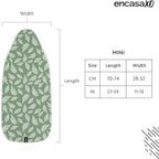 Encasa XO Ironing Board Cover and Pad 28"x12" - Image 2