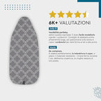 Encasa XO Ironing Board Cover and Pad 49"x18" - Image 5