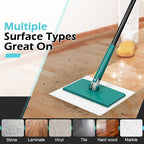 Sweeper Mop for Floor Cleaning Pet Hair Removal, Disposable Dust Dry Mop - Image 7