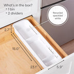 YouCopia DrawerFit Expandable Kitchen Drawer Organizer: Sliding Storage Tray - Image 5