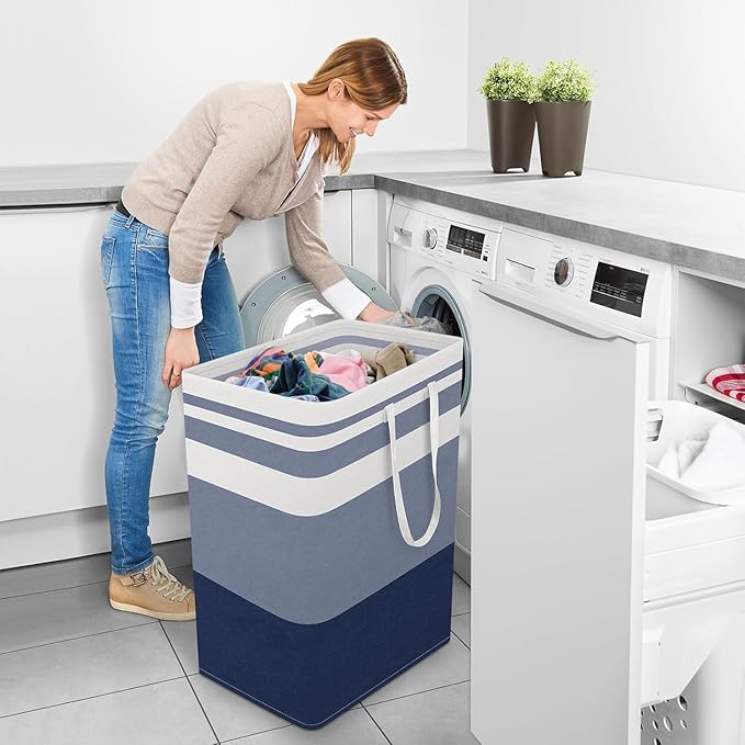 StorageRight Laundry Basket Hamper Large Collapsible Laundry Hamper - Image 6