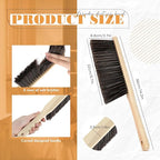 Tioncy 16 Pieces Wooden Dust Brush Bulk Hand Broom Bench Soft Bristle Cleaning - Image 2