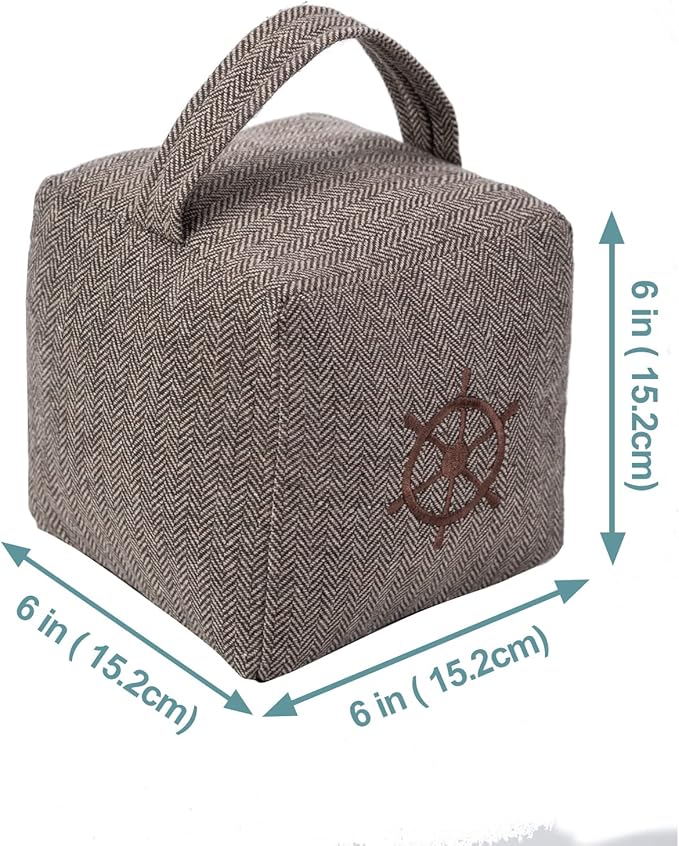 Marwood Fabric Door Stopper Decorative Door Stops - Image 2
