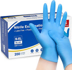 Schneider Nitrile Exam Gloves, 4 mil, Powder-Free, Latex-Free, by Schneider