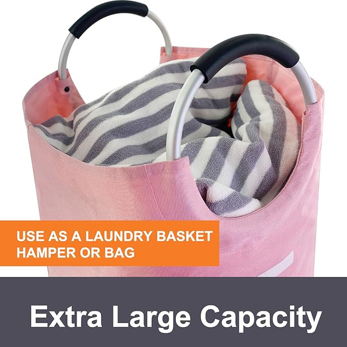 Mziart Large Laundry Basket - Image 4