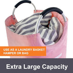 Mziart Large Laundry Basket - Image 4
