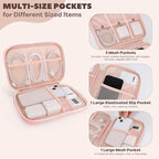 Electronics Organizer Travel Case, Charger Bag Cord Organizer Travel, Compact - Image 2
