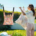 Clothespin Bag, Large Clothes Pin Hanging Bag, Pin Bag - Image 2