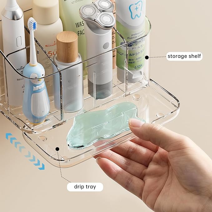Electric Toothbrush Holder，Toothbrush and Toothpaste Holder - Image 9