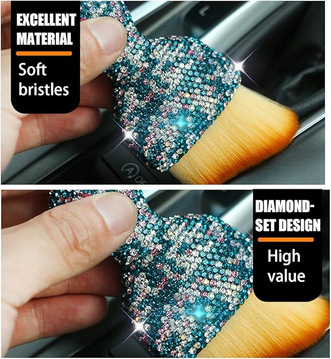 zipelo Auto Interior Dust Brush, Car Detailing Cleaning Brush - Image 5