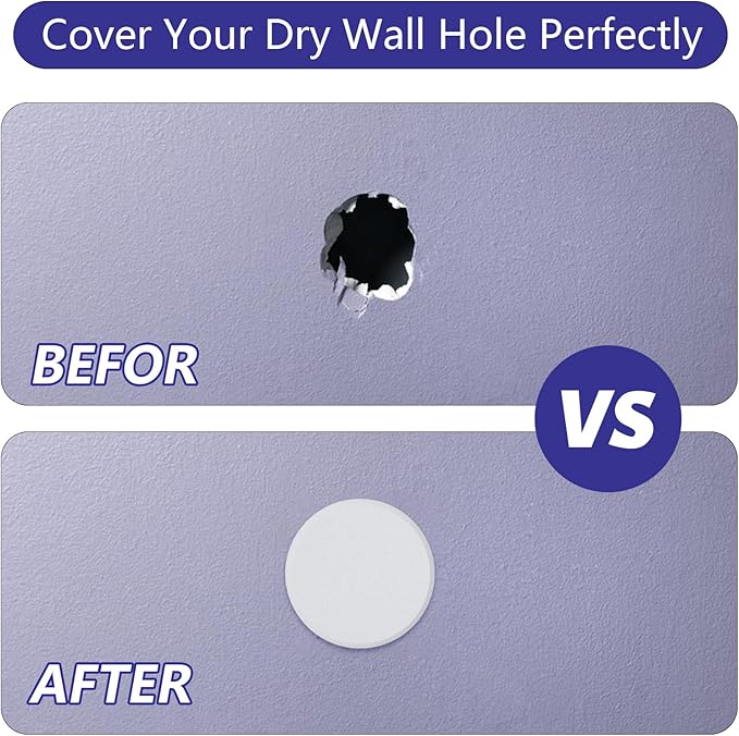 3 1/4 in Wall Protector Round, 10 Pack Doorknob Wall Shield Guard Door Stop - Image 3