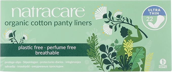 Natracare Organic Cotton Ultra Thin Panty Liners, Made by Natracare