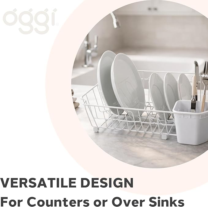 Oggi Compact Dish Drying Rack - Image 6