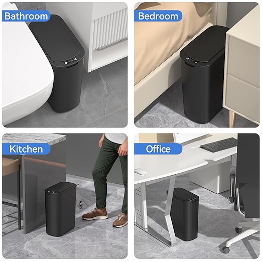 5 Gallon Bathroom Automatic Trash Can - Image 8