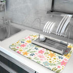 Spring Easter Floral Dish Drying Mat - Image 5