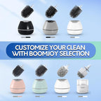 BOOMJOY Toilet Brush and Holder Set, Toilet Scrubber Brush - Image 2