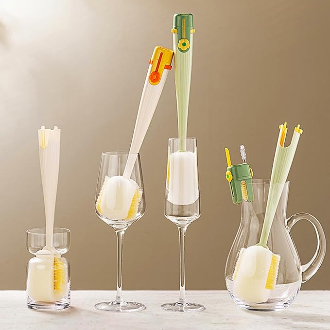 5 in 1 Long Handle Cup Cleaning Brush, Special Brush - Image 4