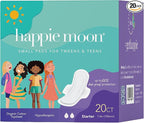 Organic Cotton Cover Tween & Teen Period Pads | Ultra Thin Pads by HappieMoon