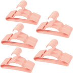 120 pcs Pink Baby Nursery Closet Hangers, Non-Slip Laundry Infant Pant Hanger by VIIBASE