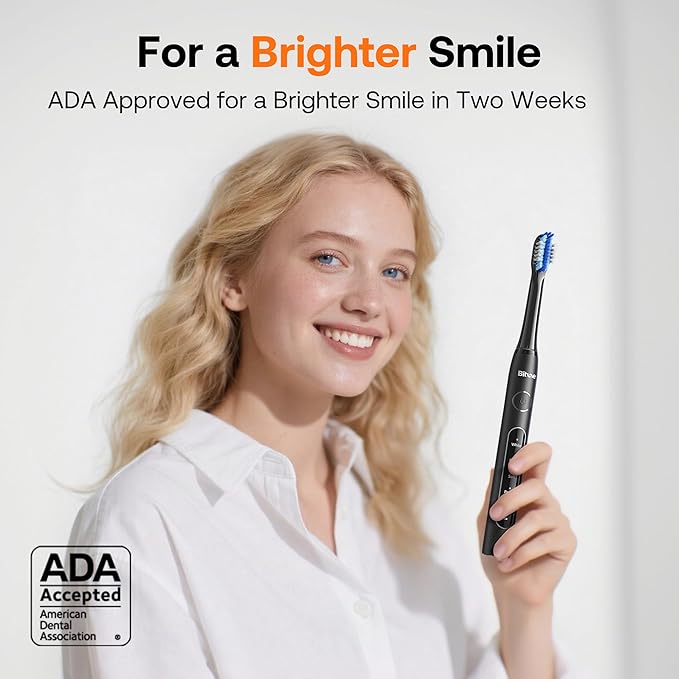 Bitvae ADA Accepted Electric Toothbrush, Travel Toothbrush Rechargeable - Image 9