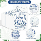 100 Pcs Disposable Hand Towels for Bathroom Paper Towels for Guests 3 Ply Wash - Image 3