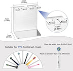 Electric Toothbrush Head Holder, Oukimly Toothbrush Holder Wall Mounted or - Image 9