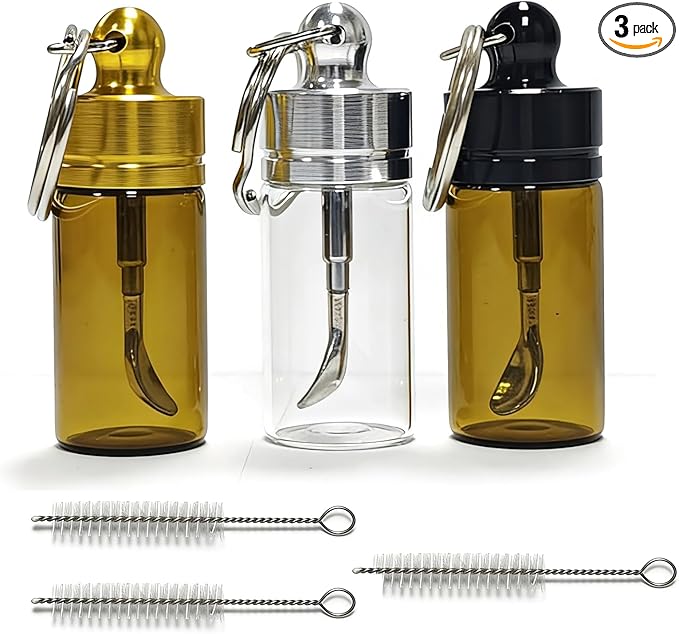 3 Pack Mini Glass Containers by pynogeez