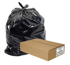 Aluf Plastics 65 Gal Black Heavy Duty Garbage Bags 1.5 Mil - Image 7