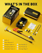 Jump Starter with Air Compressor, AUXITO 6000A Portable Car Jumper, 150PSI - Image 9