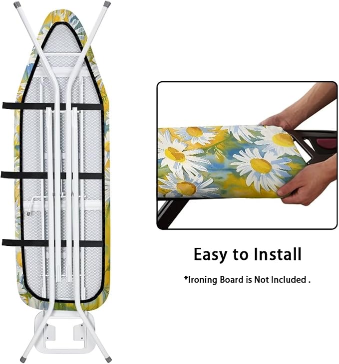 Ironing Board Cover, Floral Ironing Board Cover, Large Ironing Board Covers - Image 4