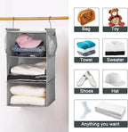 MAX Houser 3 Tier Shelf Hanging Closet Organizer, Closet Hanging Shelf - Image 5