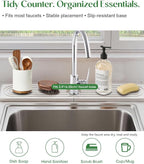 Stone Drying Mat for Kitchen Faucet: Diatomite Stone Drying Tray - Image 3