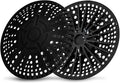 ZOOY Shower Drain Hair Catcher, 2 Pack 5.5 Inch Silicone Large Drain Cover by Unknown