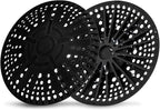 ZOOY Shower Drain Hair Catcher, 2 Pack 5.5 Inch Silicone Large Drain Cover by Unknown